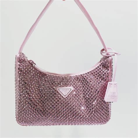 bright pink prada bag|pink prada bag vintage.